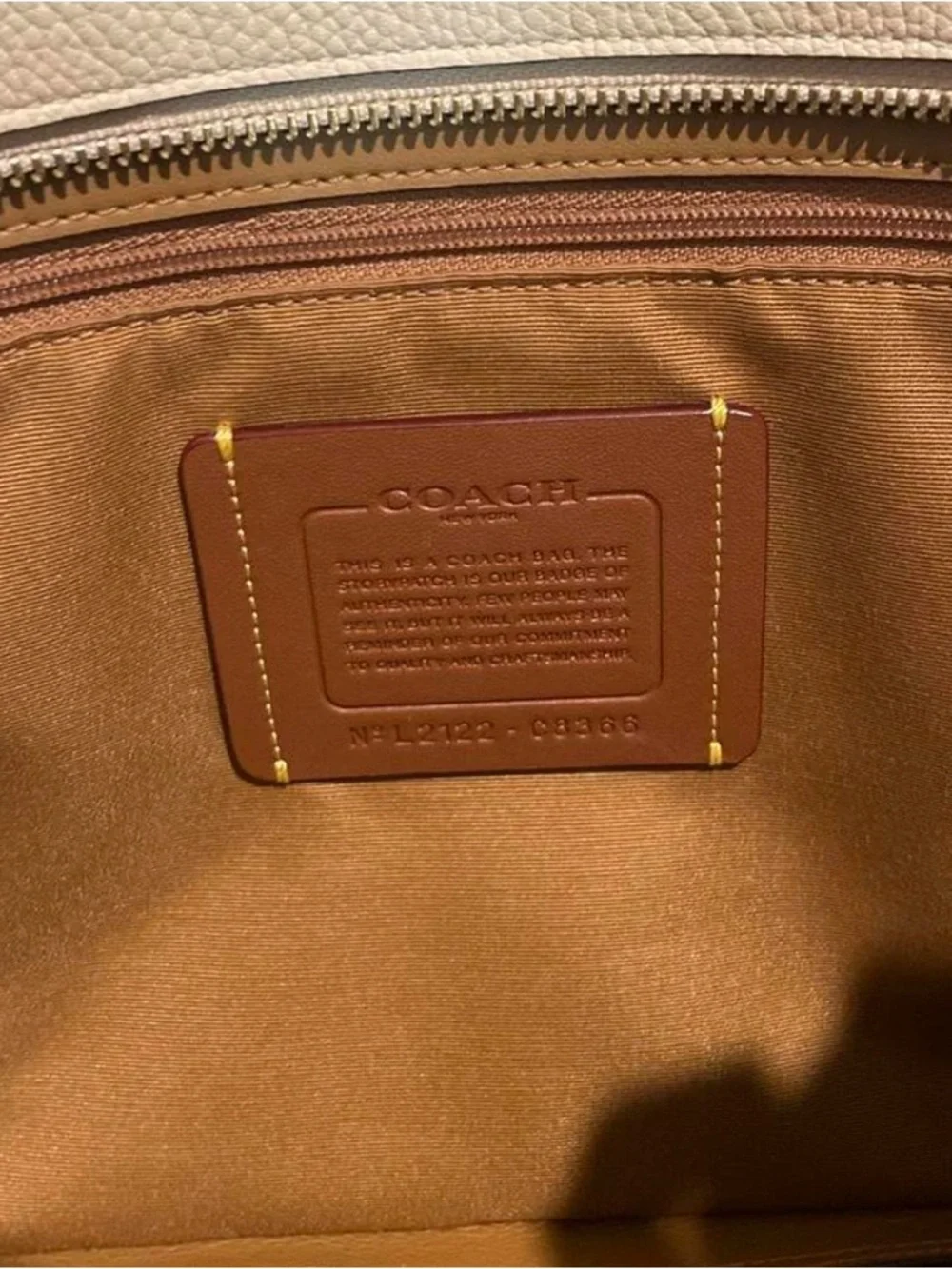 Coach Alana Tote - Ivory